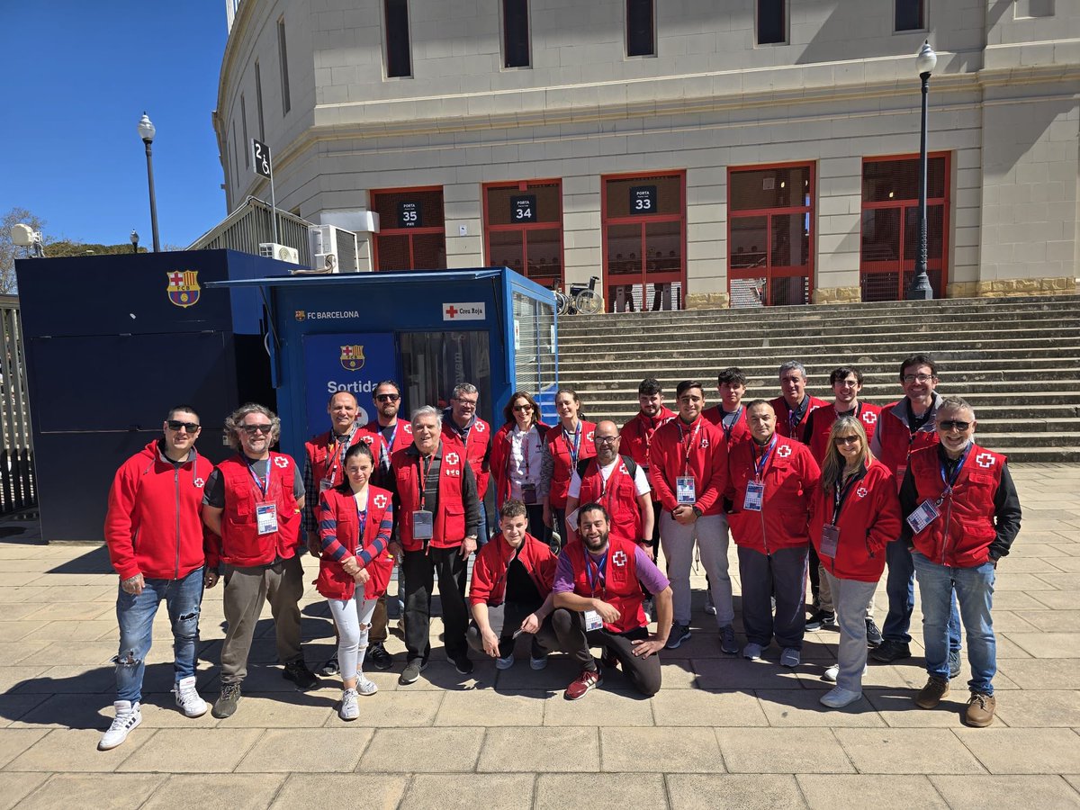 Segon partit d’aquesta setmana a l’estadi de Montjuïc on el <a href="/FCBarcelona/">FC Barcelona</a> i el <a href="/GironaFC/">Girona FC</a> jugaràn el derby català de <a href="/laliga/">LALIGA</a> i com sempre el #Voluntariat de <a href="/CreuRojaCAT/">Creu Roja Catalunya</a> està a la disposició dels aficionats amb mobilitat reduïda per ajudar-les a accedir al seu seient