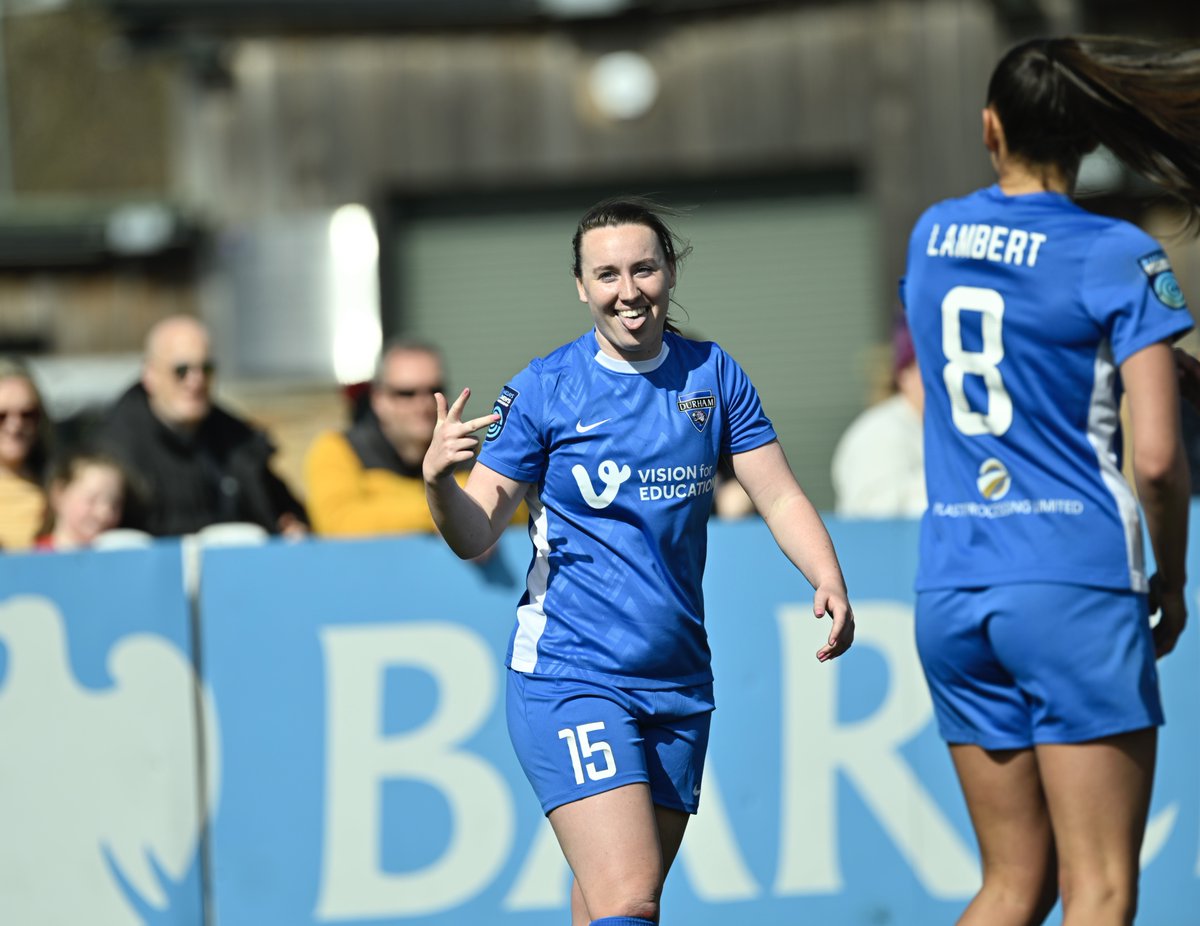 Our hat-trick hero!🤩🤩🤩

#DurhamWFC