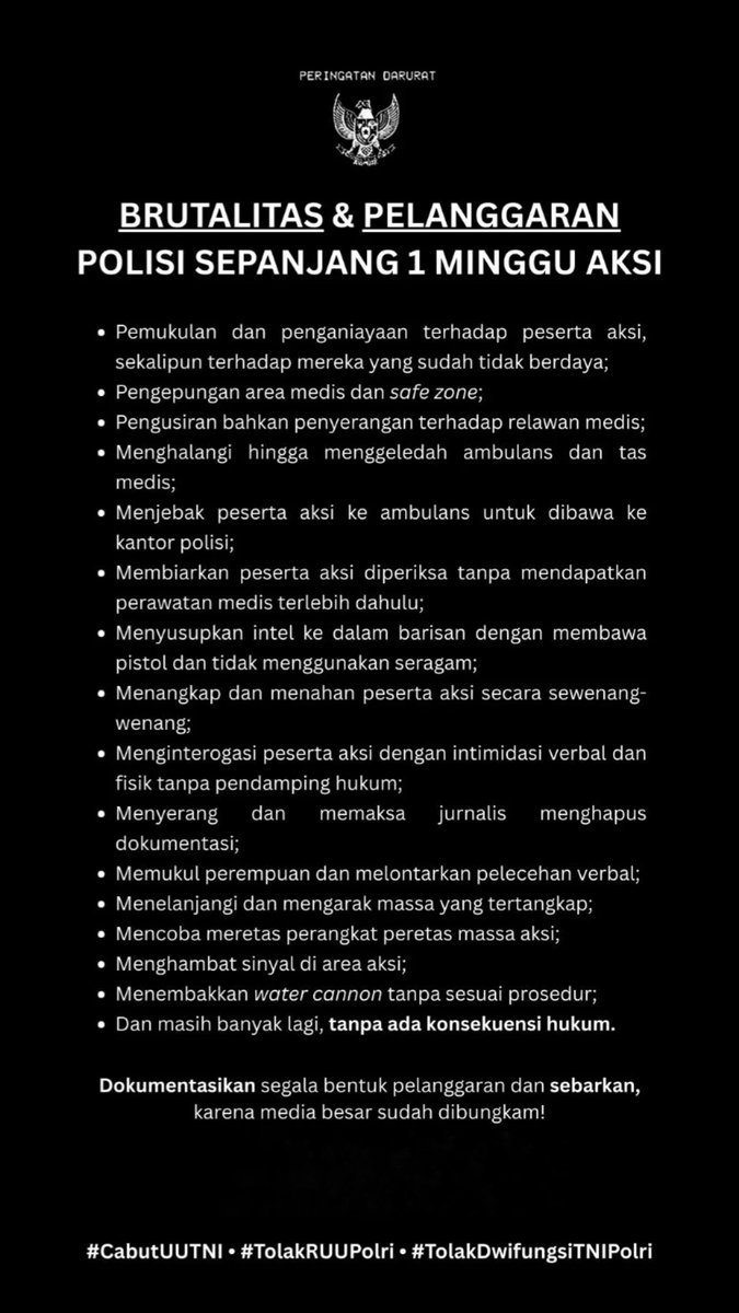 Bareng Warga - #BebaskanKawanKami tweet media