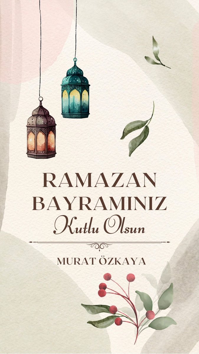 Ramazan Bayramınız Kutlu Olsun..