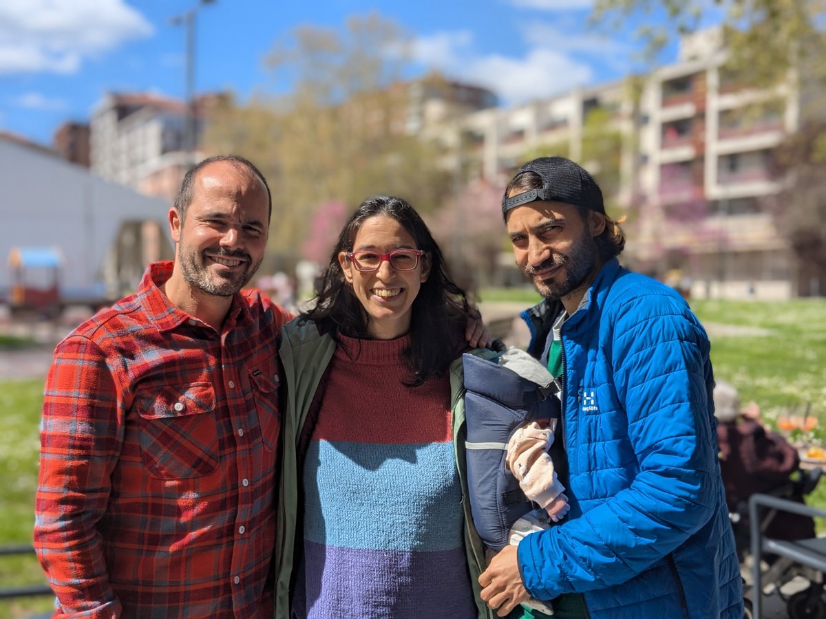 Leire, Javi eta Aritzei bisita bat egin eta gero Bilbora. Hurrengo geltokia Gorka Urbizu. Milesker famili 😘