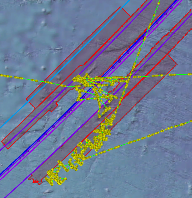#MH370 Here's the Armada 78-06 track from Feb 20 to now. Headed to Singapore now.