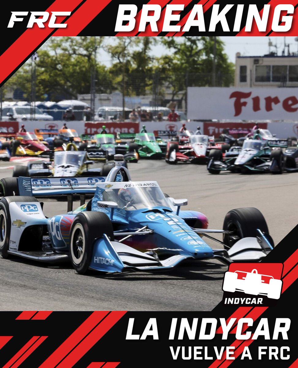 Formula Real Championships (@frc_liga) on Twitter photo ¡ÚLTIMA HORA!💥
La IndyCar vuelve a Formula Real Championships.😎
Horario: Domingos a las 17:00.🕔 ¡ÚLTIMA HORA!💥
La IndyCar vuelve a Formula Real Championships.😎
Horario: Domingos a las 17:00.🕔