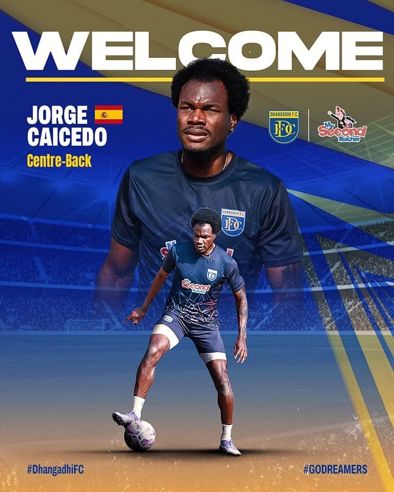 Feliz de anunciar mi incorporación. #DhangadhiFC  #NepalSuperaLeague