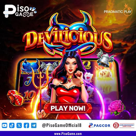 piso_game's tweet image. 📷 Handa ka na bang maglaro sa apoy ng swerte? 📷
Dalhin ang luck mo sa Devilicious at manalo ng mainit na premyo! 📷📷 Spin na at baka ikaw na ang sunod na big winner! 📷📷
📷 PLAY NOW! 📷
📷 PisoGame.com
#PisoGame #Devilicious #JackpotTime #GameOn #SpinAndWin