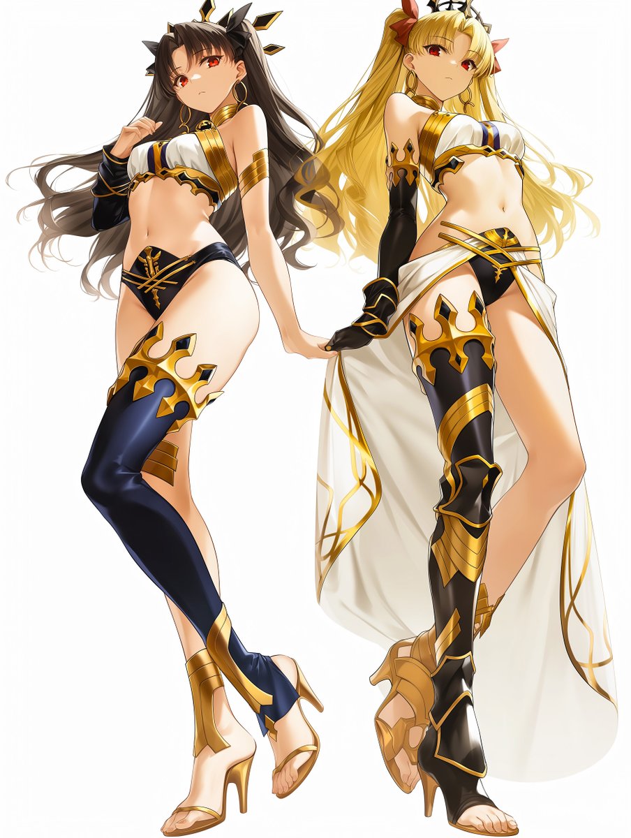 イシュタル&amp;エレシュキガル (Ishtar&amp;Ereshkigal)         
#FGO 
#イシュエレ