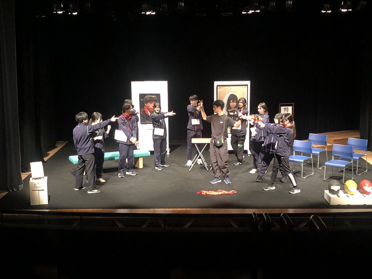 taki_2_engeki's tweet photo. ソニックはるぷれ「願マン」作:男澤くんといぐりんとその仲間達　本日無事終演しました！本日で演劇部を卒業(最長在籍記録)する男澤くんより「皆様の心を撃ち抜けたかと思います！ありがとうございました！」とのです！2024年度の滝二公演は終了！次年度も頑張ります！ https://t.co/upmvS07TFD