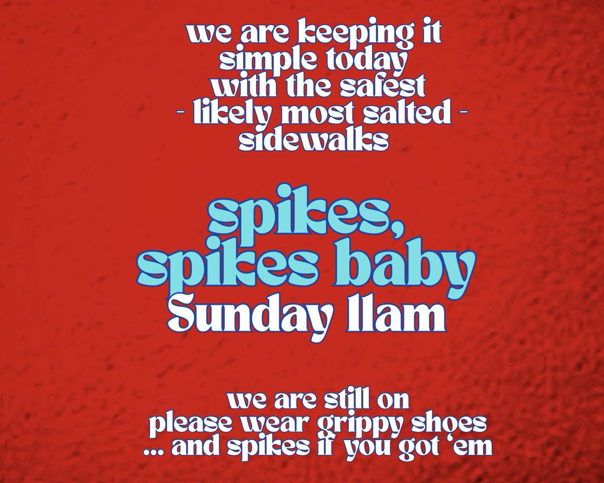 ‼️ Let’s be safe out there today ‼️