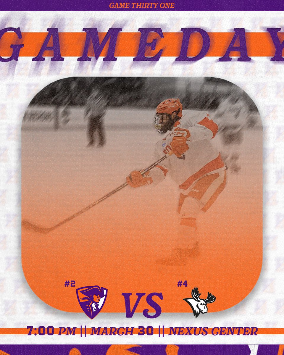 ‼️GAMEDAY‼️
🆚: #4️⃣ Utica
📍: Nexus Center
🕖: 7PM
#hobarthockey #d3hky