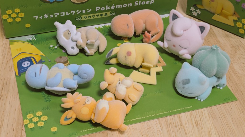フィギュアコレクション Pokemon Sleep💤 箱買いして全部そろえた！ は