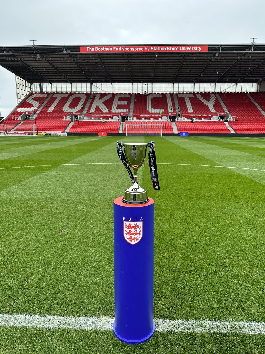 Kent Schools FA (@kentschools_fa) on Twitter photo Subject to confirmation, but we're told the <a href="/DartfordSchFA/">Dartford Schools FA</a> v Manchester <a href="/SchoolsFootball/">English Schools' Football Association</a> National Final will be on Sunday 4th May at <a href="/stokecity/">Stoke City FC</a> Subject to confirmation, but we're told the <a href="/DartfordSchFA/">Dartford Schools FA</a> v Manchester <a href="/SchoolsFootball/">English Schools' Football Association</a> National Final will be on Sunday 4th May at <a href="/stokecity/">Stoke City FC</a>