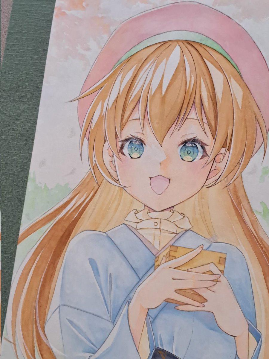 「美術の森さんに頼んであった掛け軸が出来上がったのでしたーもっと日数かかると思って」|ささつゆ🦊5/5【COMITIA144】H28b📚5/6【A40】参加のイラスト