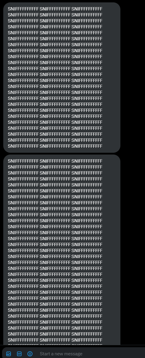 This is how my DM's should look .