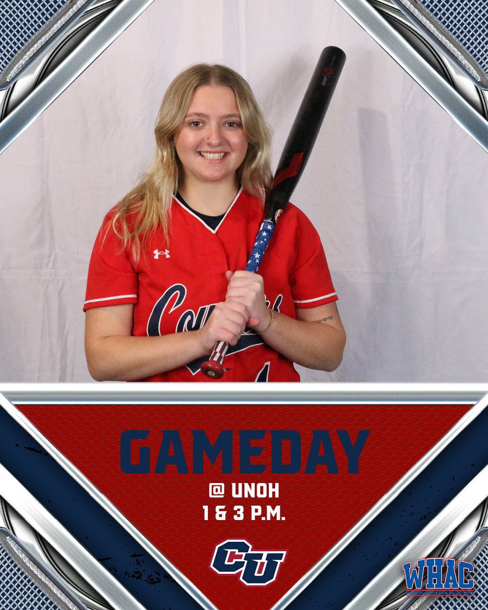 Hitting the road for two! 

🆚 UNOH 
🏟️ Racer Softball Field 
⏰ 1 &amp; 3 p.m. 
📊 clearycougars.com/sports/sball/2…

#scratchandclaw