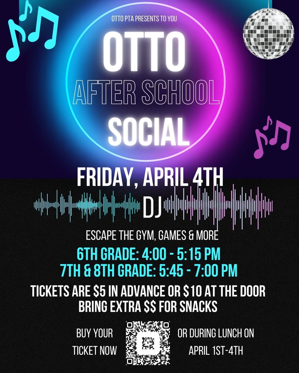 Tomorrow is the social.  Buy your $5 tickets at lunch or spend $10 at the door.
