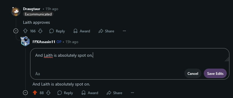 fpxavi11's tweet photo. @relaithable @CrusaderKings Ayyy, that's my post and comment 😅 https://t.co/OqUoOE3E3N