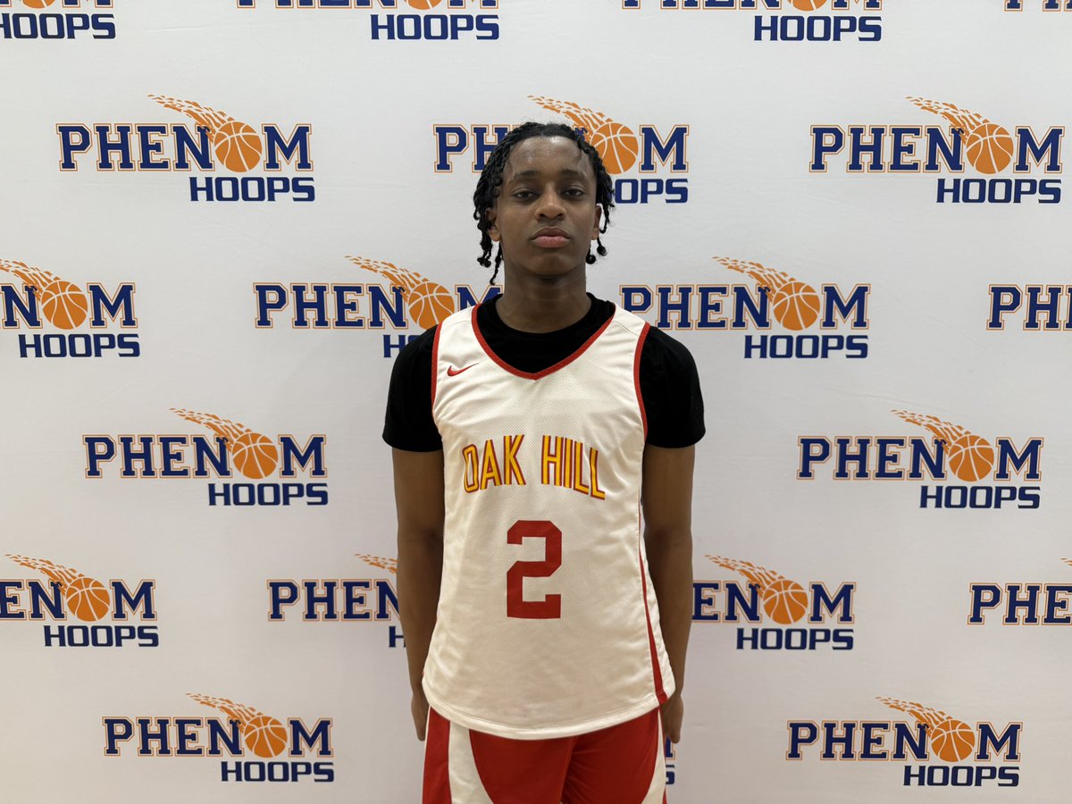 2026 John Whitaker (Oak Hill) exploded for 30 and showed why he’s a dangerous perimeter threat. Aggressive attacking downhill with the confidence to score from deep or at the rim. Tough to contain when he’s in rhythm.

#PhenomRiseShowcase