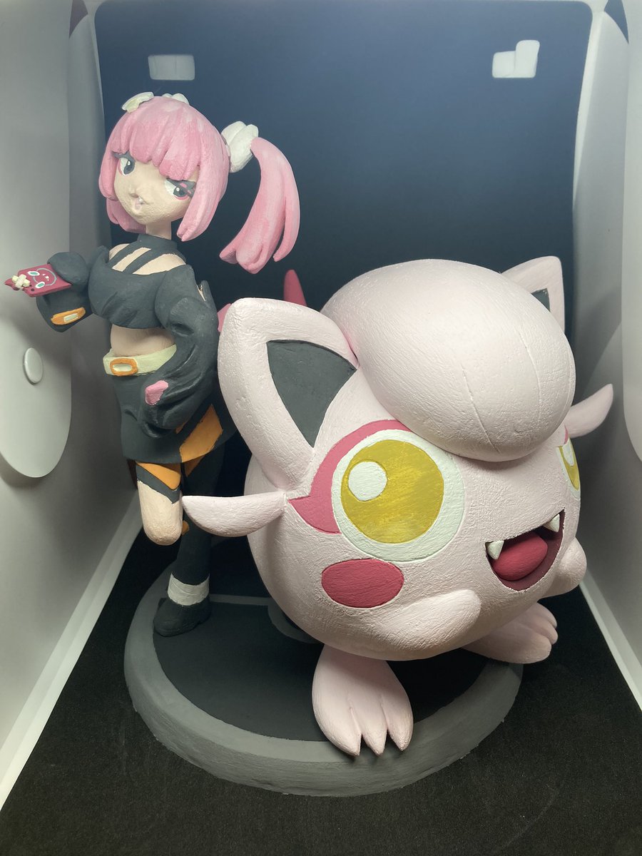 eievui0470's tweet image. #いぶねんど
45.サンゴとオニプリン
久々の人型〜!!!!!
サンゴちゃんのフィギュア欲しくて作ってみました(*´꒳`*)
なかなか可愛くできたのでは!?!?!?