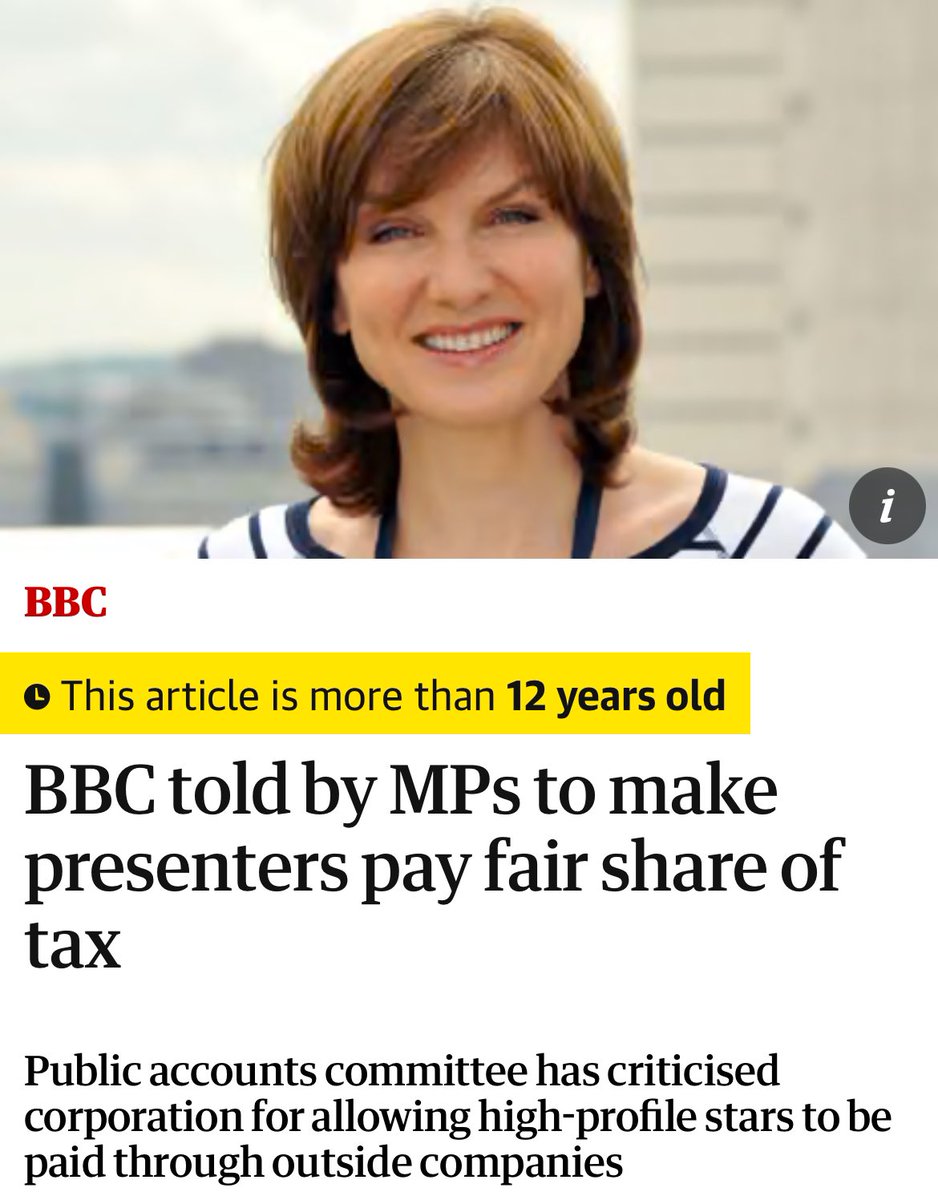 Gary Stevenson was right about Fiona Bruce being >£20k richer since Covid - her salary rose from £255k in 2019 to £395k in 2023.

However, Stevenson also missed a bigger detail.

Fiona Bruce is a TAX AVOIDER.

She used a tax avoidance scheme to avoid paying PAYE on her salary.