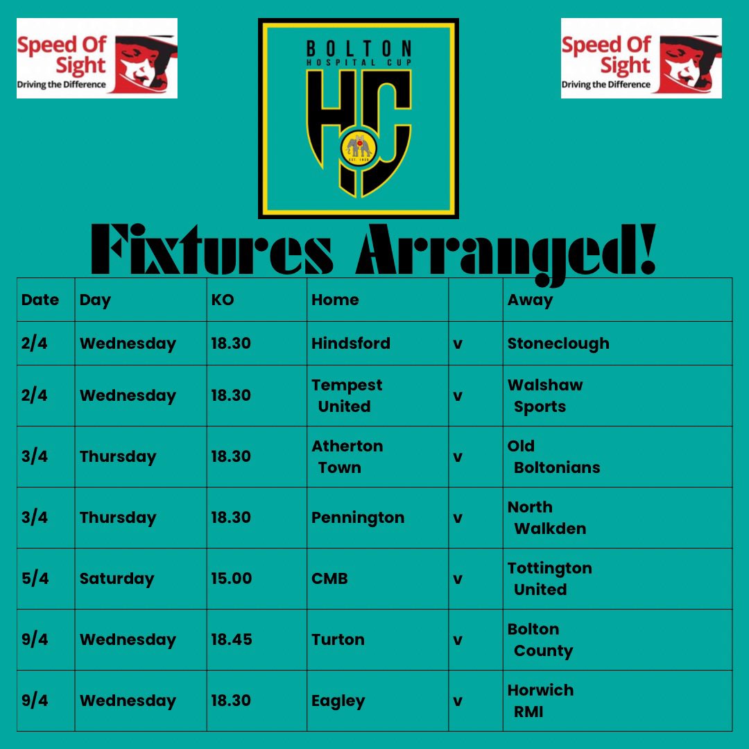 This weeks fixtures

4 games to choose from

Which one you going to?