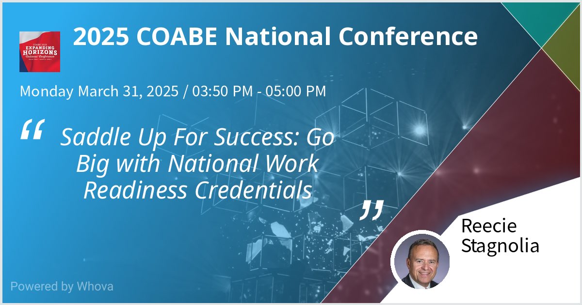 I am speaking at 2025 COABE National Conference. Please check out my talk if you're attending the event! <a href="/COABEHQ/">COABE</a> #COABE2025 - via #Whova event app