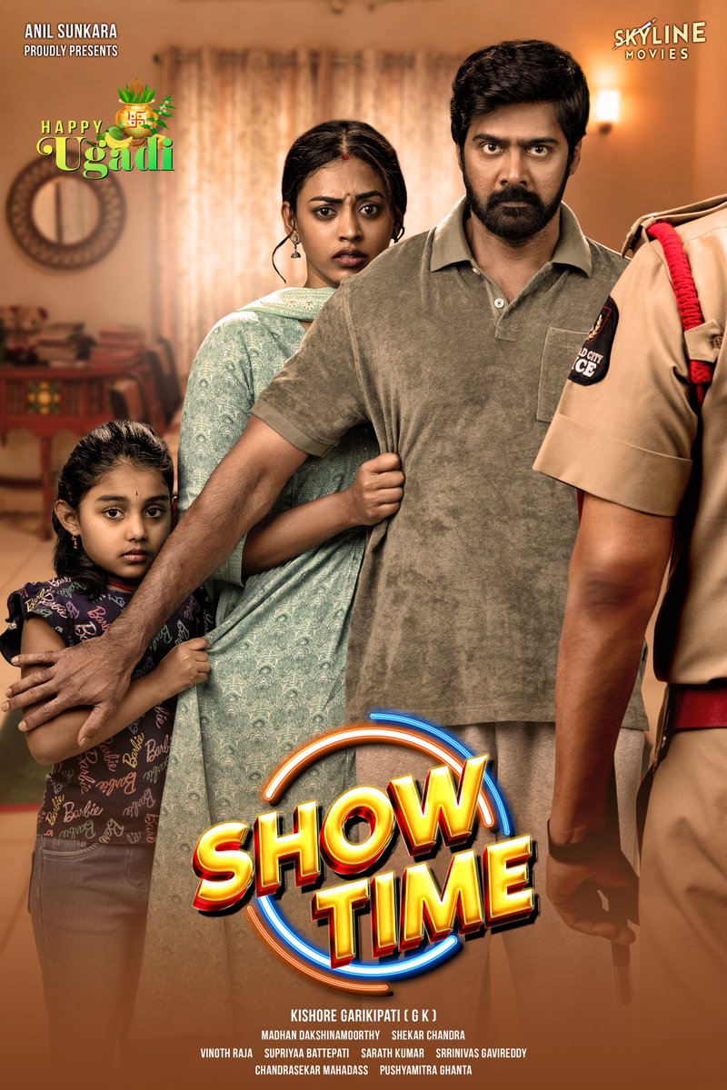 Madhan Dhakshinamoorthy (@aruvimadhan) on Twitter photo A family on edge.
A cop at the door.
And a story that’s about to explode. 💥
Welcome to #SHOWTIME – First Look is out now!
🌟ing <a href="/Naveenc212/">Actor Naveen Chandra</a> #kamakshibhaskarla
<a href="/SkylineMoviez/">Skyline Movies</a> <a href="/AnilSunkara1/">Anil Sunkara</a> <a href="/kishore_Atv/">Garikipati</a> <a href="/aruvimadhan/">Madhan Dhakshinamoorthy</a> #ShekarChandra <a href="/sarath_edit/">SARATH (சரத்)</a> <a href="/cinemakaran_dop/">Vinoth Raja</a> <a href="/gavireddy_srinu/">Gavireddy_srrinivas</a> A family on edge.
A cop at the door.
And a story that’s about to explode. 💥
Welcome to #SHOWTIME – First Look is out now!
🌟ing <a href="/Naveenc212/">Actor Naveen Chandra</a> #kamakshibhaskarla
<a href="/SkylineMoviez/">Skyline Movies</a> <a href="/AnilSunkara1/">Anil Sunkara</a> <a href="/kishore_Atv/">Garikipati</a> <a href="/aruvimadhan/">Madhan Dhakshinamoorthy</a> #ShekarChandra <a href="/sarath_edit/">SARATH (சரத்)</a> <a href="/cinemakaran_dop/">Vinoth Raja</a> <a href="/gavireddy_srinu/">Gavireddy_srrinivas</a>