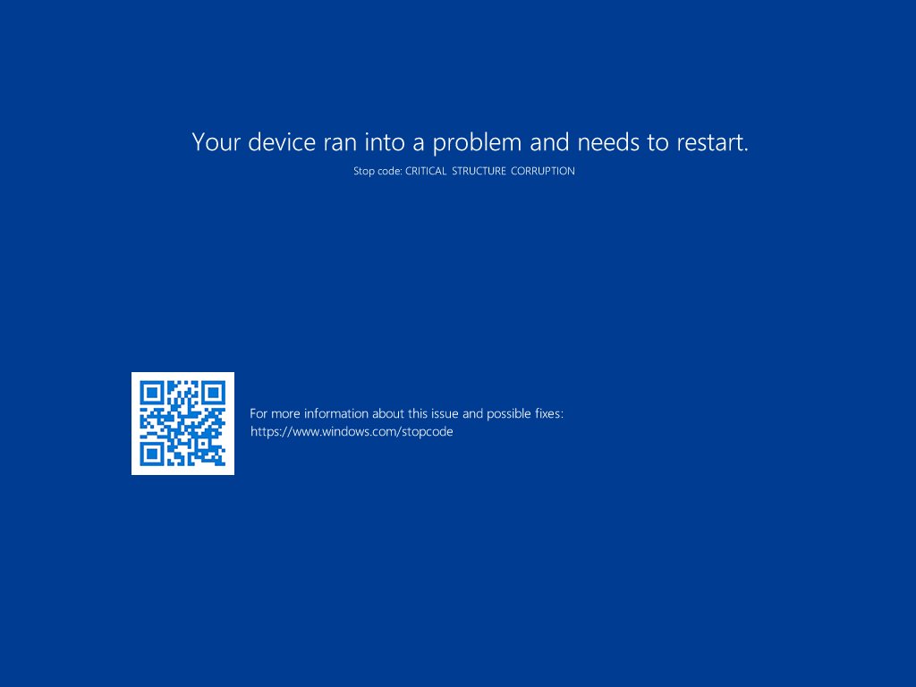 MasterNama's tweet photo. #windows #Windows11 #microsoft I predicted this happened when I made the BSOD mockup phenomenon back in January:

Did I believed? https://t.co/wCxGyW4rwG