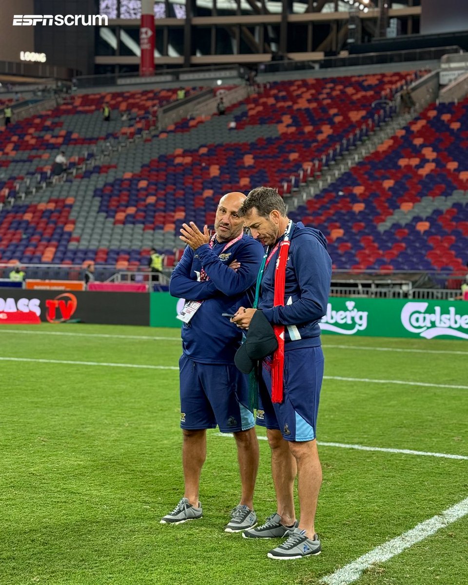 😂🇦🇷 El famoso "Hermosa mañana, ¿verdad?" sigue valiendo, ¿no?.

🏆 #LosPumas7s son campeones del Seven de Hong Kong.

➕ Mirá todo el Circuito Mundial en #DisneyPlus.