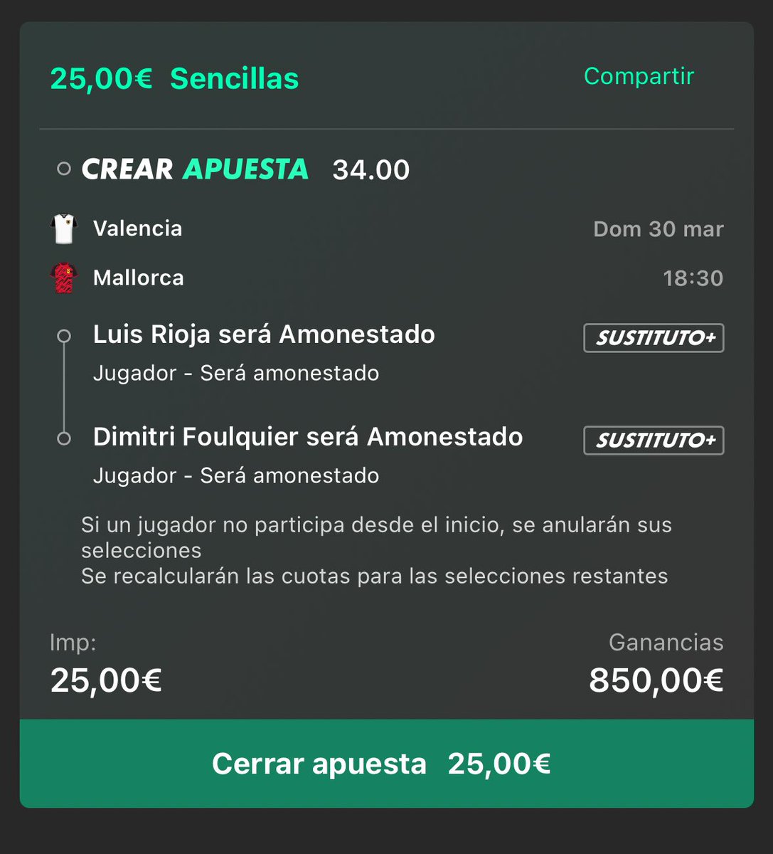 Porros hechos apuesta tweet media