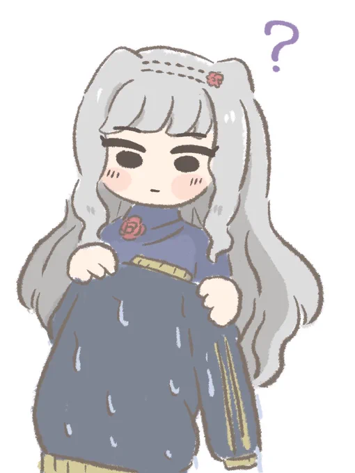 なぜか濡れてるジャージの話し好き 