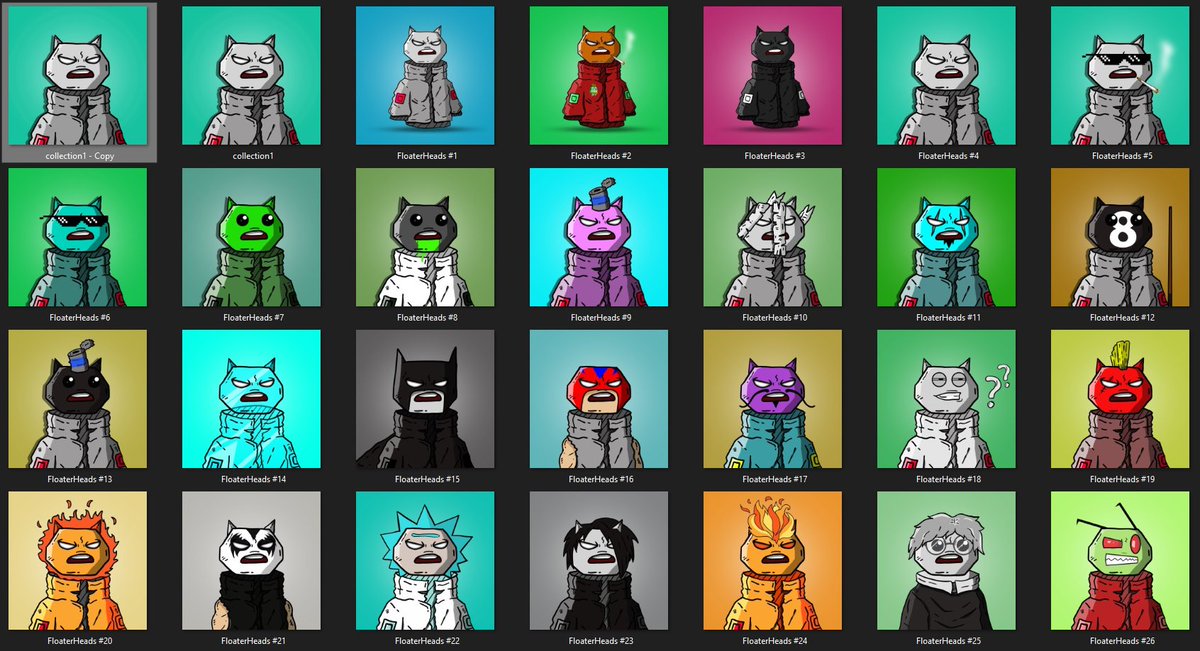 _JazzBar_'s tweet photo. Im selling my unsold NFT collection you can have them the finished design and Raw files for you to edit Pm
#NFTs #illustration #Collectibles #Crypto #NFTCollection https://t.co/LSO5Oz1EI4