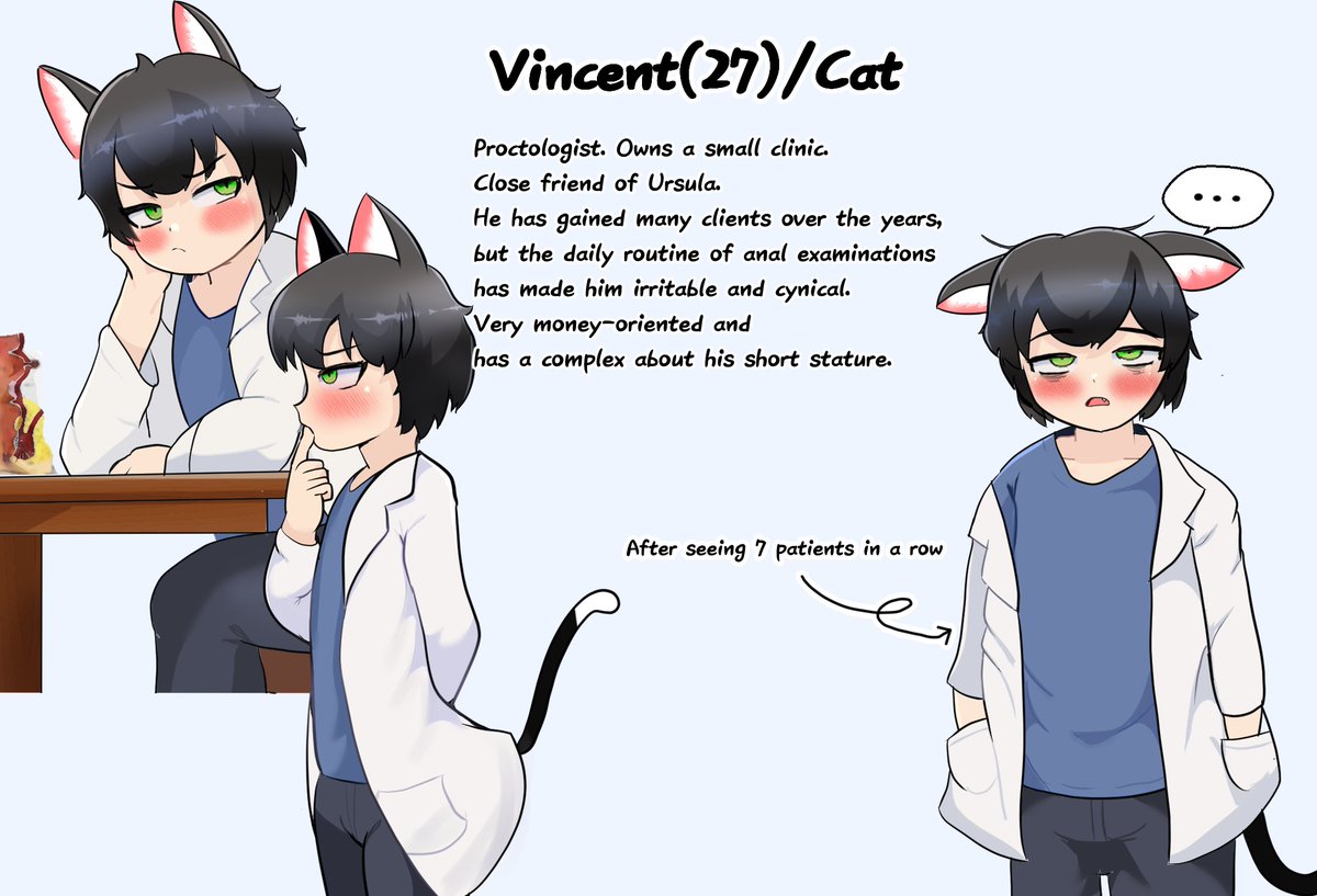 duvd6928's tweet photo. And this is Vincent and May, my two remaining OCs! https://t.co/yB6Gio4fR6