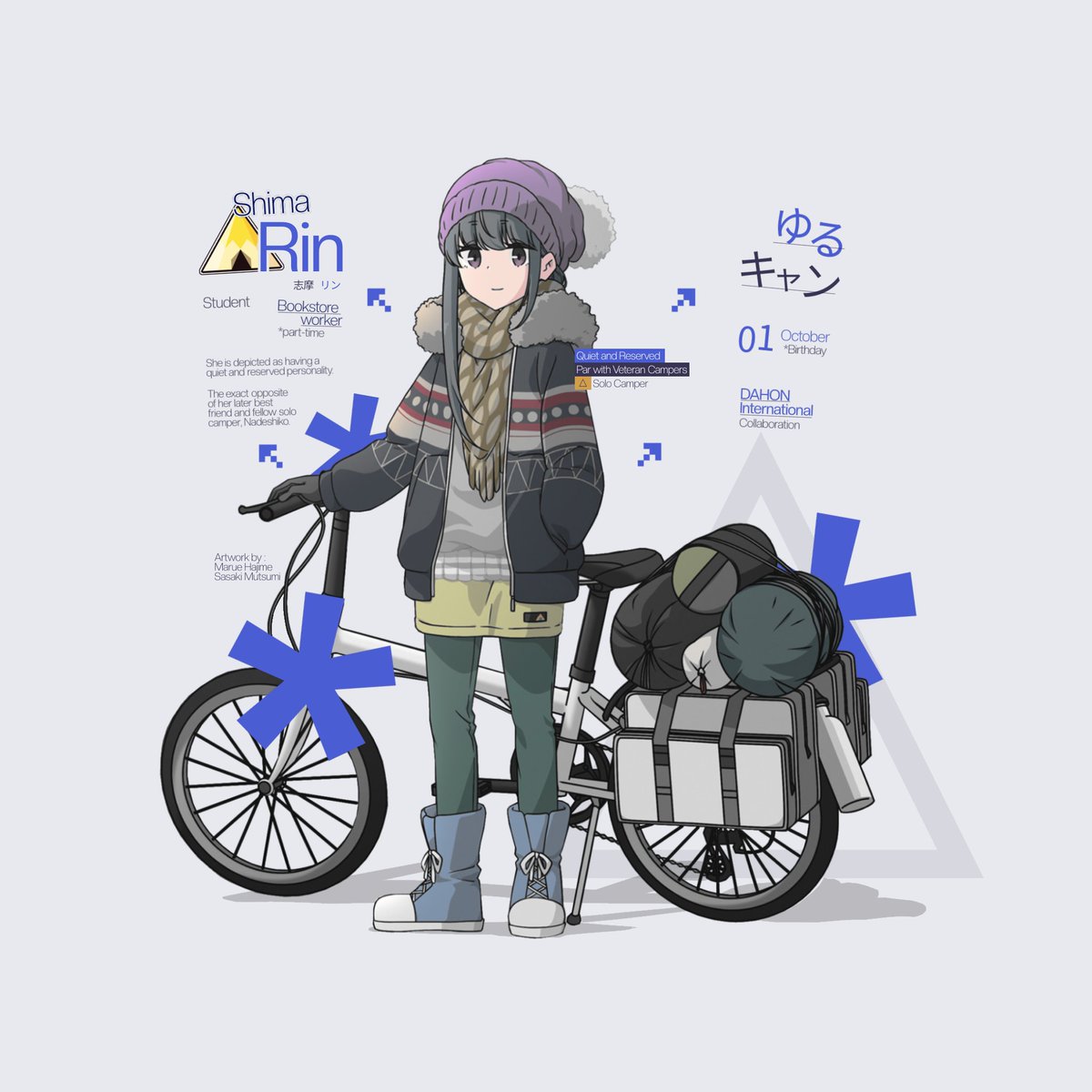 Other than Arknights, I'm also a yuru camp fans.
