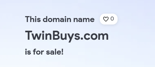 Is Digital Twin gonna be big? I think so and hand regd. one!
#DomainNames #Domain