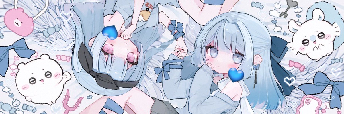achan_4K's tweet photo. miaco様 #mlpc0 にむのちゃんとの
激かわヘッダー描いていただきました🩵
ほんとに可愛すぎる https://t.co/8ISD7PGvGc