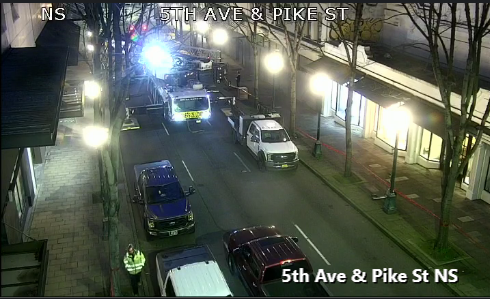 5th Aveのスケジュールされた建設は、Pine St＆Pike