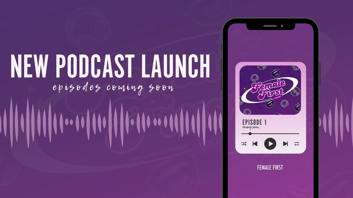 🔊BIG NEWS 🔊

We are launching a podcast - So get ready for sisterhood, real talk and a whole lot of fun 🎙️✨

First episode 🔜👀

#Podcast #News #Sisterhood #FemaleFirst