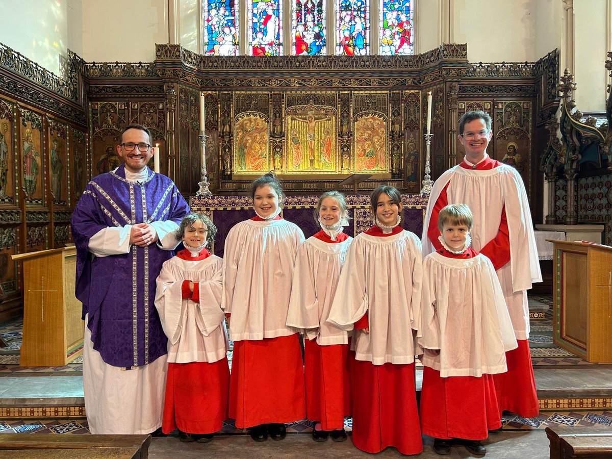 These five fantastic young people received their surplices today, making another step on their chorister journey. We’re so delighted for them!

Each of them makes a huge contribution to the life of the church, not least in their sharing of the leading of worship. They’re amazing!