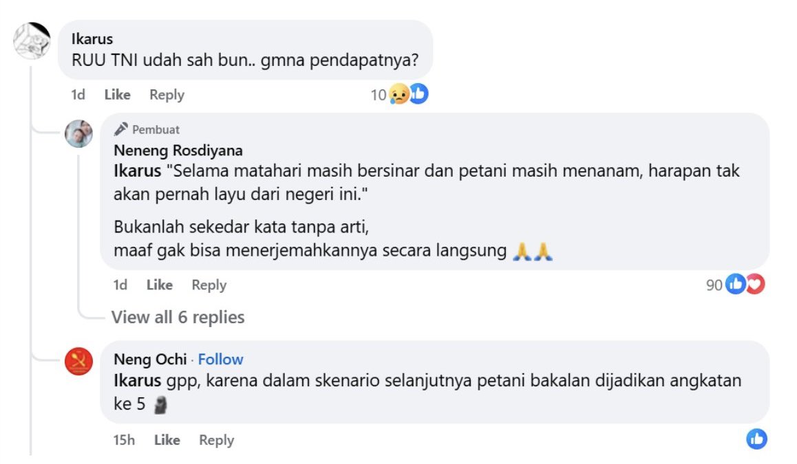 bbiblegum's tweet photo. LEBARAN TETAP MELAWAN !

#TolakUUTNI 
#CabutUUTNI 
#CabutRUUPolri 
#TolakRUUKejaksaan 
#TolakRUUKuhap https://t.co/XrMOovCF6Y