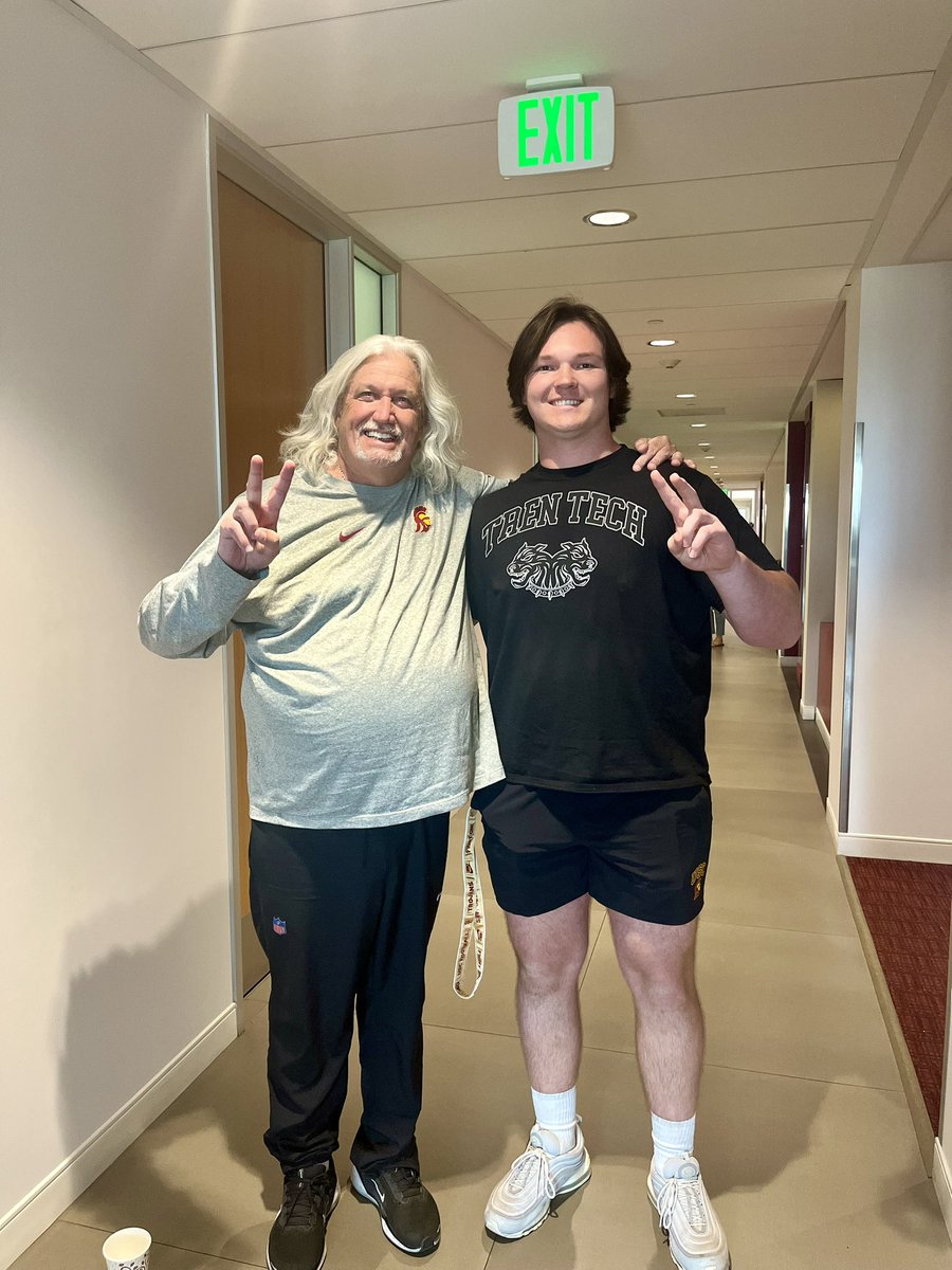 Jake Johnson (@jake_johnson_) on Twitter photo Loved my spring visit with <a href="/uscfb/">USC Football ✌️</a>! Thank you and I can't wait to get back!✌️<a href="/LincolnRiley/">Lincoln Riley</a> <a href="/Coach_Henny/">Eric Henderson</a> <a href="/dantonlynn/">D'Anton Lynn</a> <a href="/flowlikerob/">Rob Ryan</a> <a href="/CoachSkyJones/">Skyler Jones</a> <a href="/_maximus347/">Maximus Stienecker</a> <a href="/AddiGoodson/">Addi Goodson</a> #FightOn <a href="/Coach_Hill2/">Malcolm Hill</a> <a href="/ProsperRecruits/">ProsperFB_Recruits</a> <a href="/adamgorney/">Adam Gorney</a> <a href="/samspiegs/">Sam Spiegelman</a> <a href="/TomLoy247/">Tom Loy</a> <a href="/MikeRoach247/">Mike Roach</a> <a href="/SWiltfong_/">Steve Wiltfong</a> Loved my spring visit with <a href="/uscfb/">USC Football ✌️</a>! Thank you and I can't wait to get back!✌️<a href="/LincolnRiley/">Lincoln Riley</a> <a href="/Coach_Henny/">Eric Henderson</a> <a href="/dantonlynn/">D'Anton Lynn</a> <a href="/flowlikerob/">Rob Ryan</a> <a href="/CoachSkyJones/">Skyler Jones</a> <a href="/_maximus347/">Maximus Stienecker</a> <a href="/AddiGoodson/">Addi Goodson</a> #FightOn <a href="/Coach_Hill2/">Malcolm Hill</a> <a href="/ProsperRecruits/">ProsperFB_Recruits</a> <a href="/adamgorney/">Adam Gorney</a> <a href="/samspiegs/">Sam Spiegelman</a> <a href="/TomLoy247/">Tom Loy</a> <a href="/MikeRoach247/">Mike Roach</a> <a href="/SWiltfong_/">Steve Wiltfong</a>