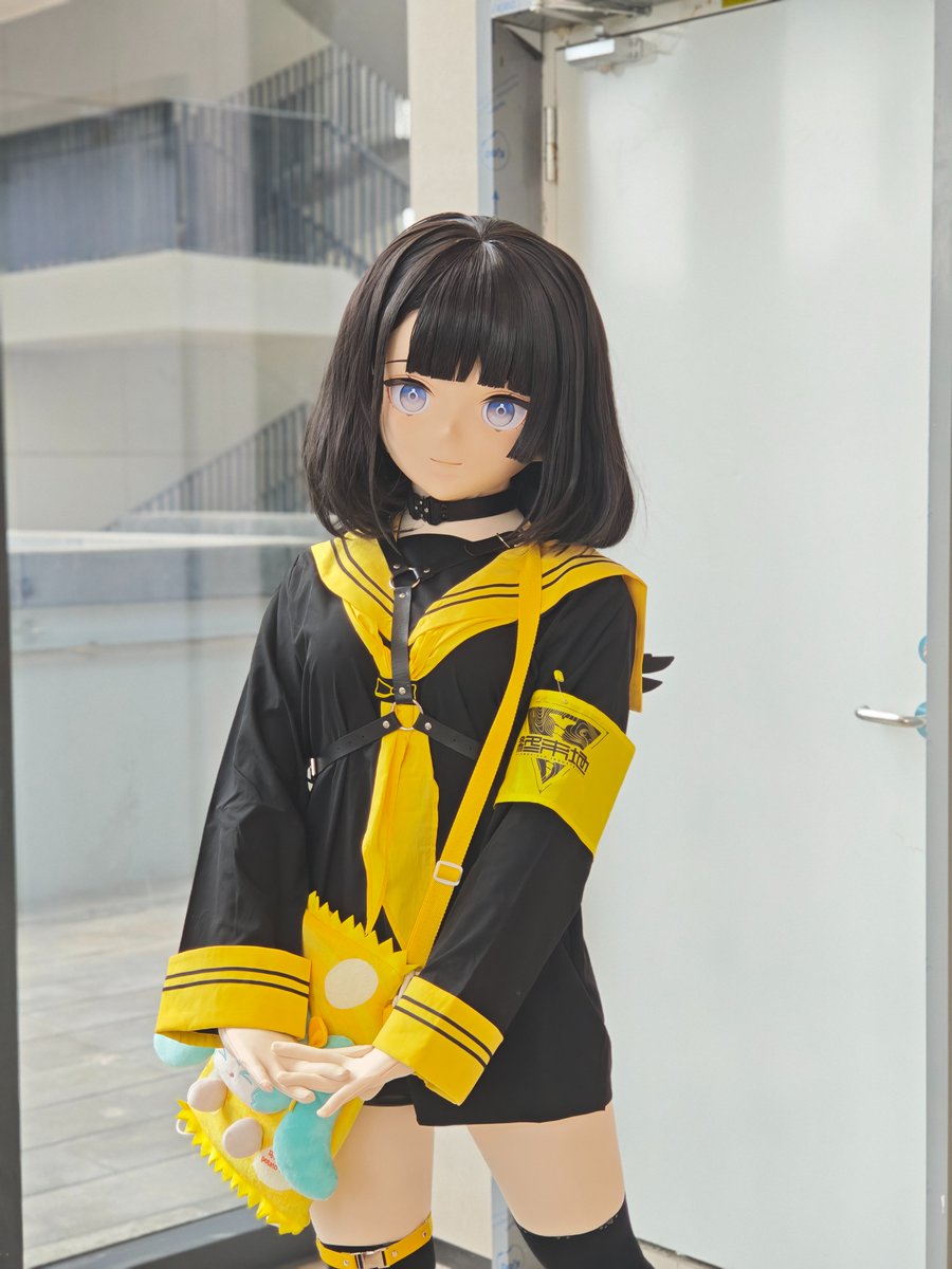闪现大学城！感谢鱼ユ宝宝的后勤！
📸：<a href="/fishyufishyuyu/">是一条鱼ユ</a>

#kigurumi