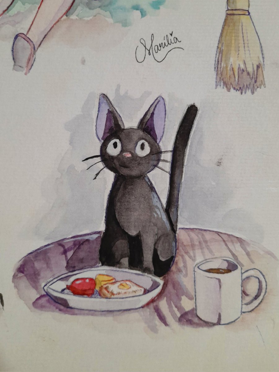 lilavan1lla's tweet photo. artes que eu fiz do Studio Ghibli sem precisar de IA ✨️ https://t.co/9ncJZxaMsC
