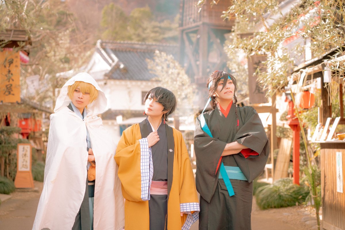 ！Cosplay  ！.5衣装

 ・

　　　 　江戸を楽しむ

　　　　　　　　　　　　　・

#江戸に伸びる影参つ
Photo : 八神ひつじ <a href="/myun888myun/">八神ひつじ🐏3/20-22舞台出演のため撮影△</a> 
#ktgwalbum