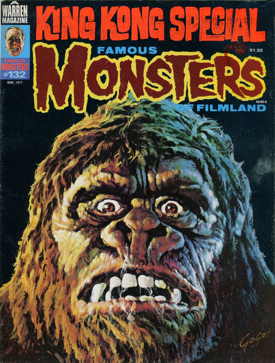 EugWSerra's tweet photo. On April 7, 1933, King Kong was released. #KingKong #FayWray #RobertArmstrong #BruceCabot #FrankReicher #FamousMonsters #FamousMonstersOfFilmland https://t.co/oTCqu4HpwD