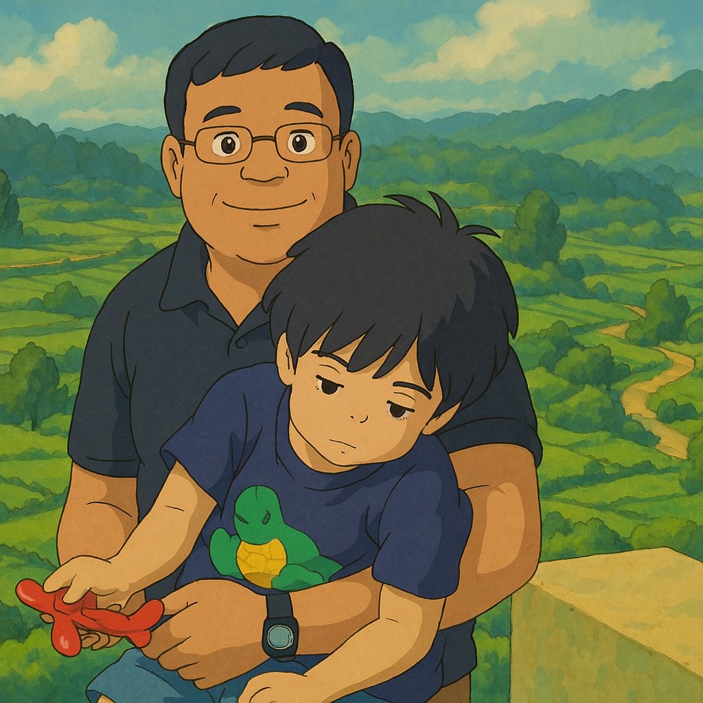 Lost in a Ghibli dream with Bianca ✨🌿🍃 #StudioGhibli #MagicInTheAir
