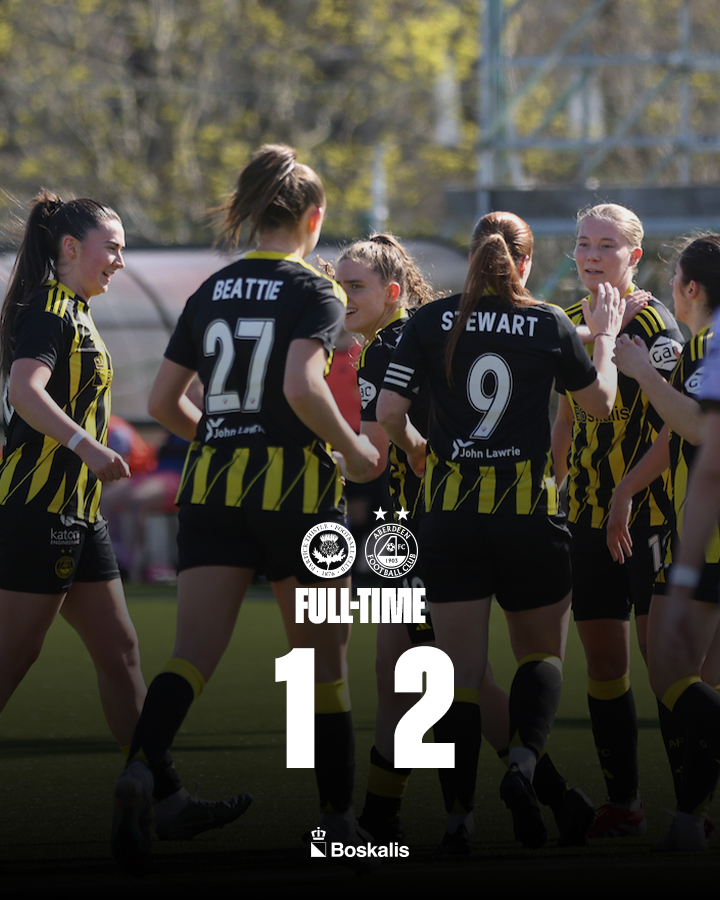 AberdeenWomen's tweet photo. +3️⃣ 

THE WASPS WIN IN GLASGOW!!! 🐝 💛 https://t.co/Dd8vf5HpB3