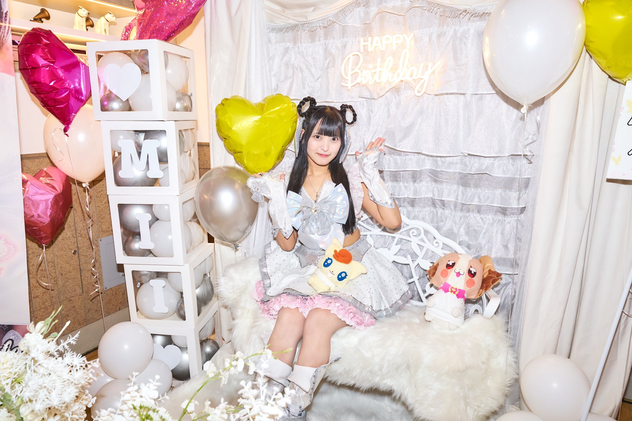 ニコ☺︎ページ♡まつかれ生誕祭衣装2024・2025ちびぬい FRUITS ZIPPER 松本かれん様 @__matsumotokaren 生誕衣装 2025