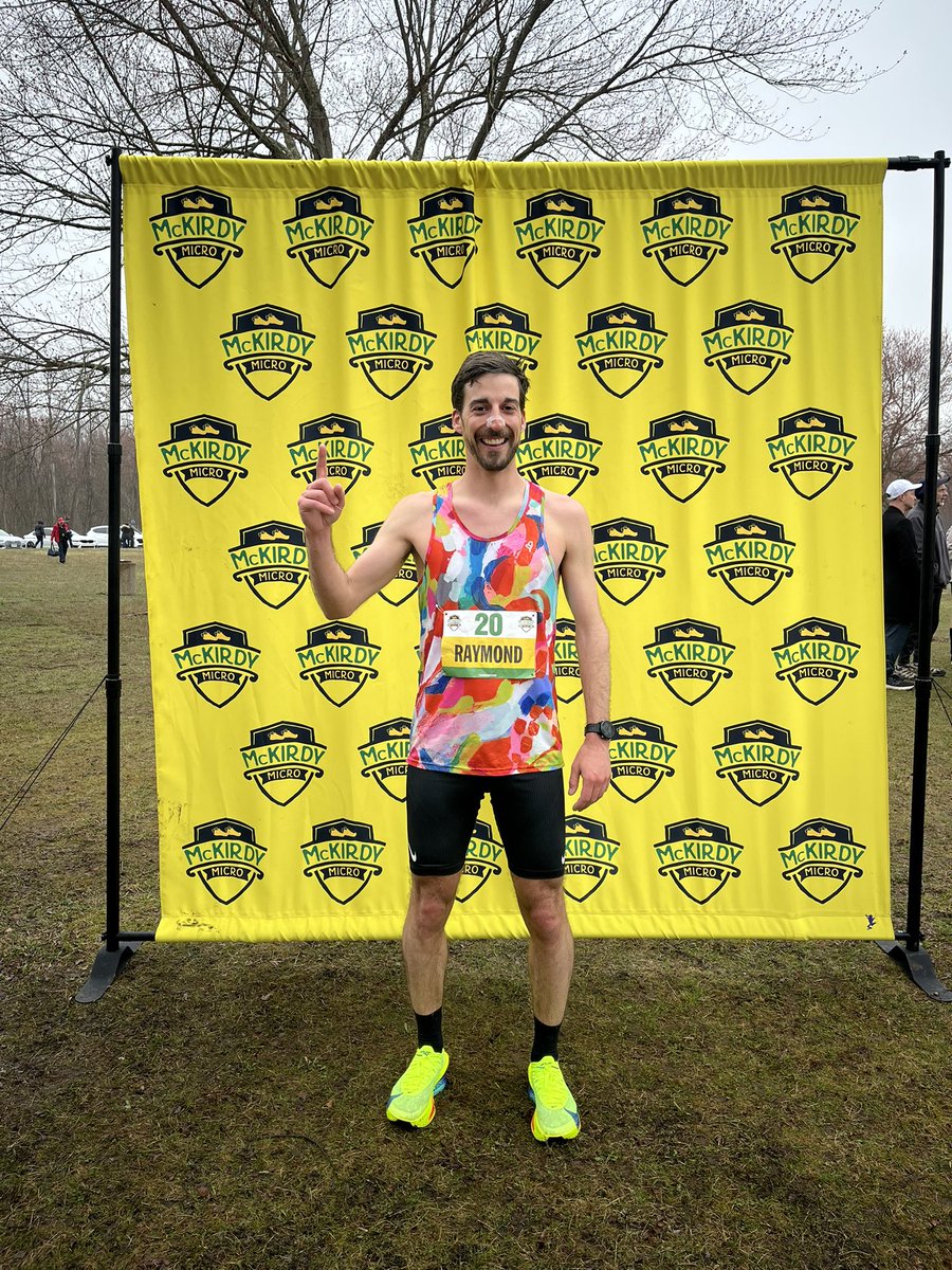 Bonne journée pour Benjamin Raymond (<a href="/distanceraymond/">Benjamin Raymond</a>) sur marathon au McKirdy Micro dans la région de New York.

2:18.09 (PB), il améliore sa marque personnelle de plus d’une minute. 

Maintenant 5e québécois au classement de tous les temps sur marathon.