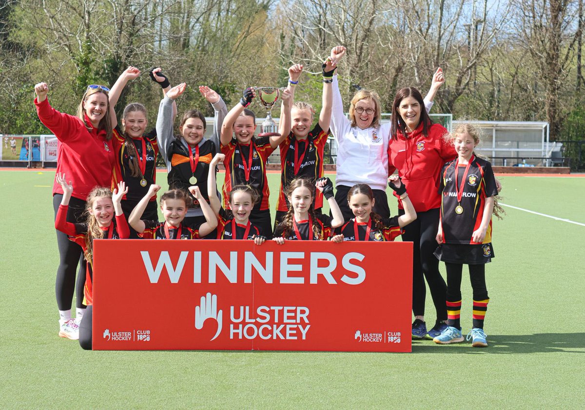 Congratulations to Lurgan Hockey Club who are the U11 Girls Cup champions👏🏆