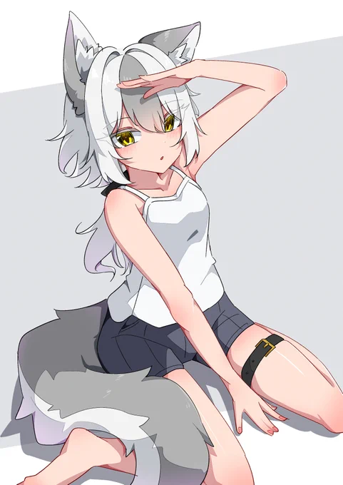 #ワンドロNEO ポーズ指定ワンドロでブランシュちゃん 
